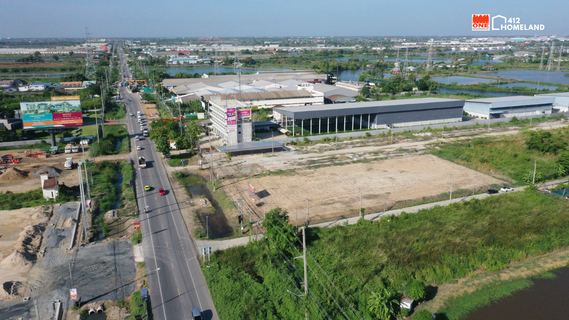 ขายที่ดิน 3 ไร่ สมุทรปราการ ถมแล้ว ติดถนนบางบ่อ-คลองด่าน