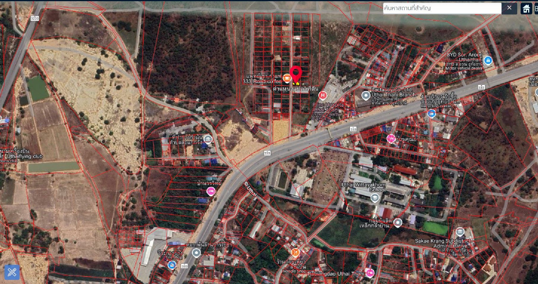 ขายที่ดิน 100 ตารางวา อำเภอเมือง อุทัยธานี ซอยตรงข้ามโรงเรียนอุทัยพิทยาคม