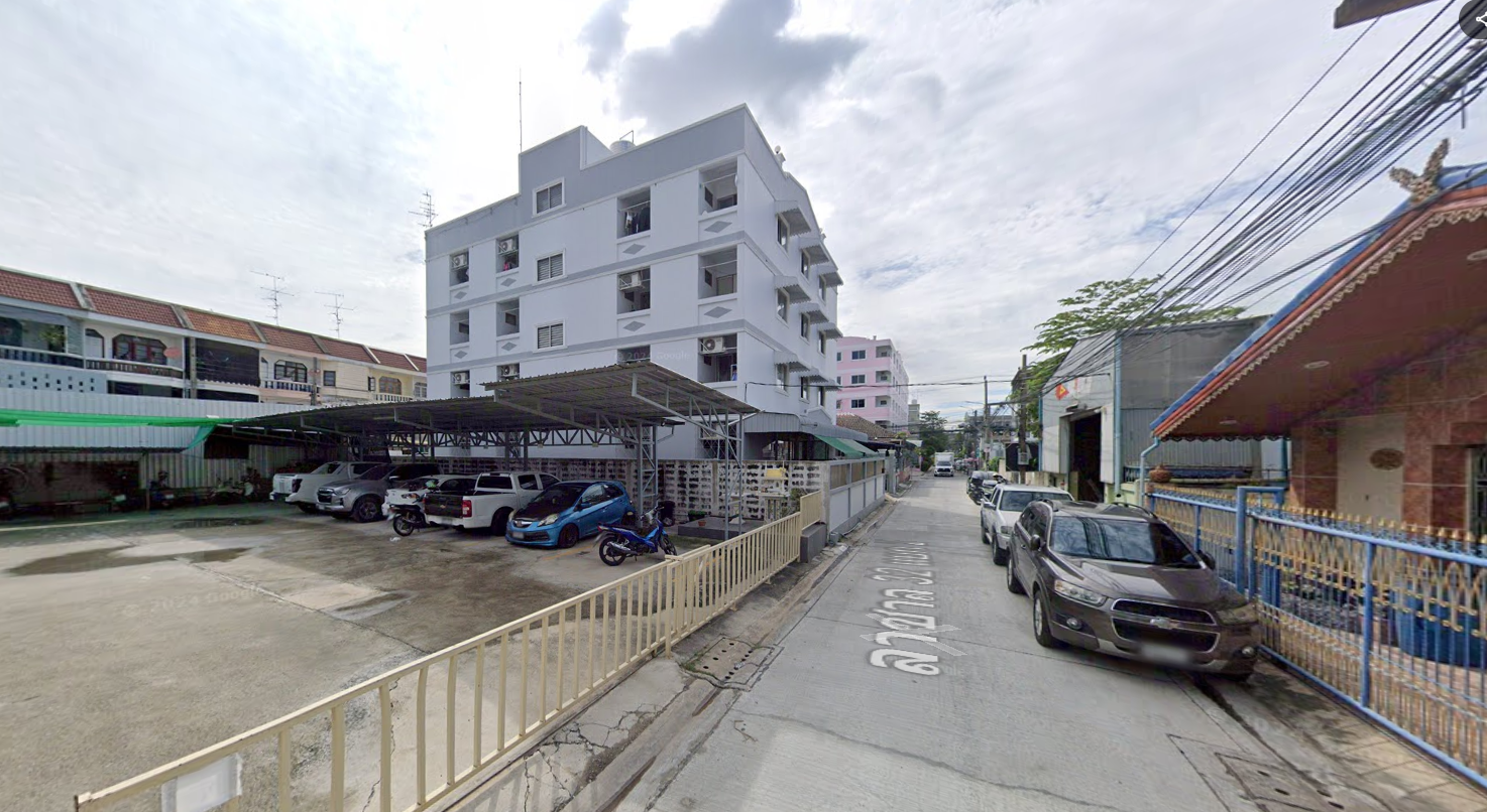 ขายที่ดินพร้อมอพาร์ทเม้นท์ 4 ชั้น ในซอยสุขุมวิท 105 (ลาซาล)