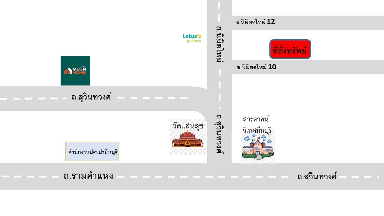 ขายที่ดิน 37 ไร่ ซ.นิมิตใหม่ 10 มีนบุรี