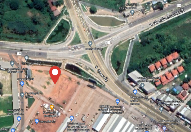 ที่ดิน ทำเลทอง อุบลราชธานี 0-3-58