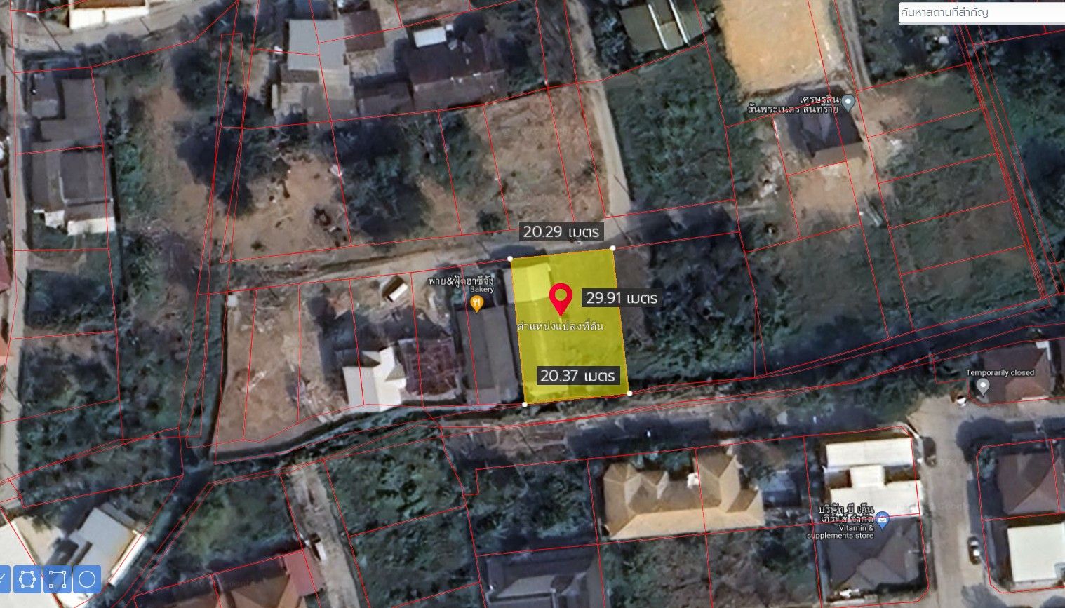 DD-0264 ขายที่ดินถมแล้ว 140 ตร.วา บ้านใหม่สามัคคี สันพระเนตร ใกล้เซ็นเฟส เชียงใหม่