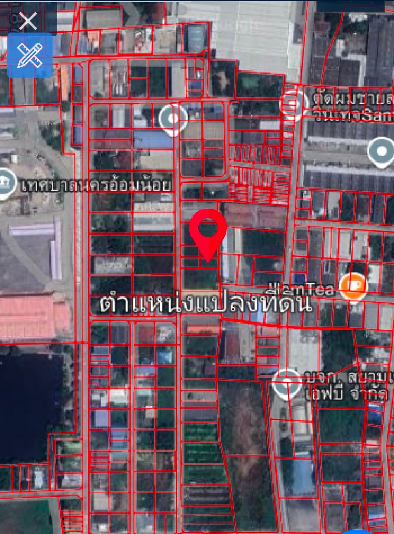 ขายที่ดินเปล่า 203 ตรว.ทำเลดี ราคาถูก ซ.เพชรเกษม 87  ใกล้เทศบาลอ้อมน้อย