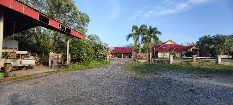 ขายที่ดินพร้อมบ้าน สิ่งปลูกสร้าง และสวนปาล์มน้ำมัน