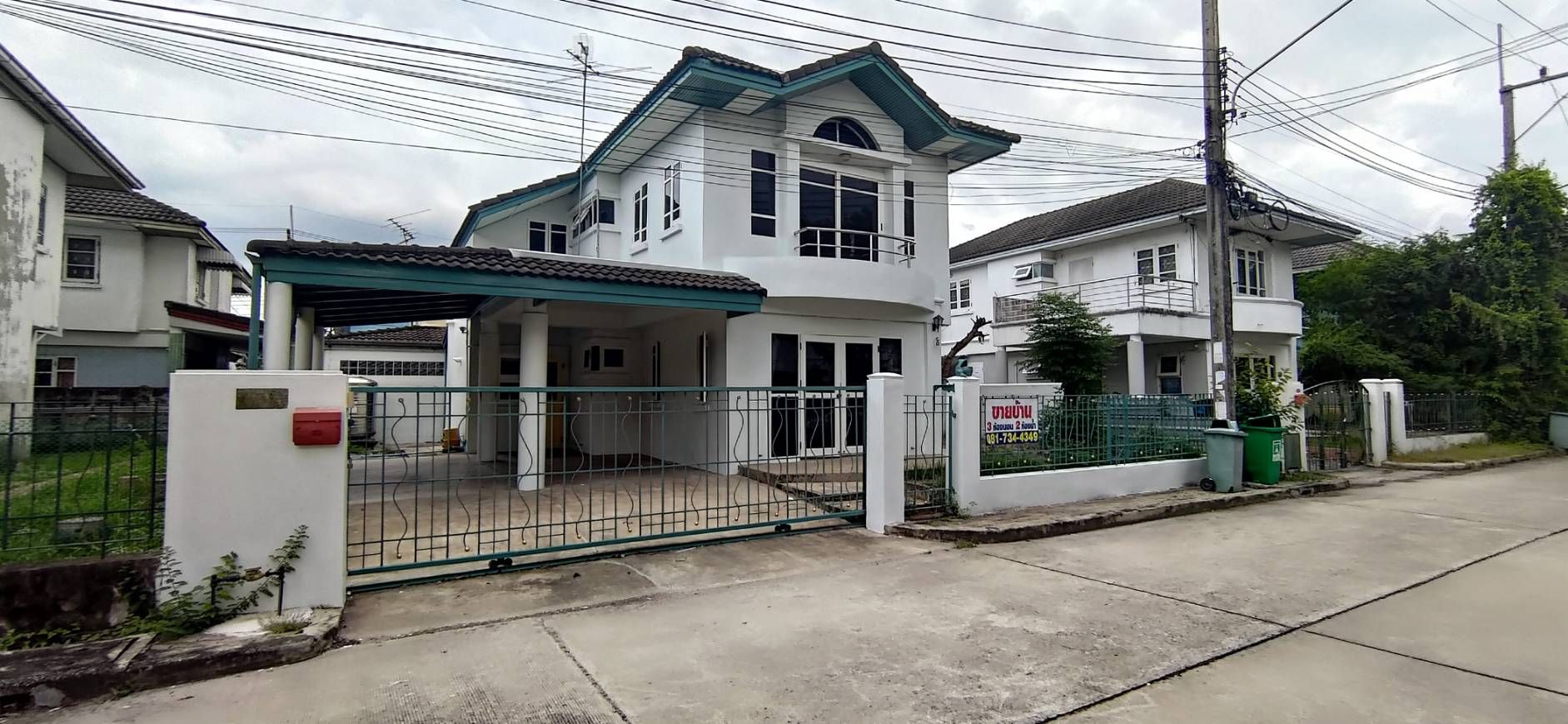 ขายบ้านเดี่ยว 50.1 ตรว. ตกแต่งใหม่ สวยงาม พร้อมอยู่  หมู่บ้านศุภาลัยธานี ทางเข้าสนามกอล์ฟธัญธานี ถนนลำลูกกา ปทุมธานี