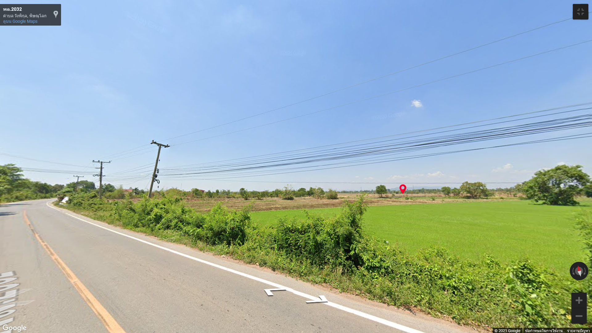 ขายที่ดิน 8 ไร่ ติดถนน วังพิกุล จ.พิษณุโลก