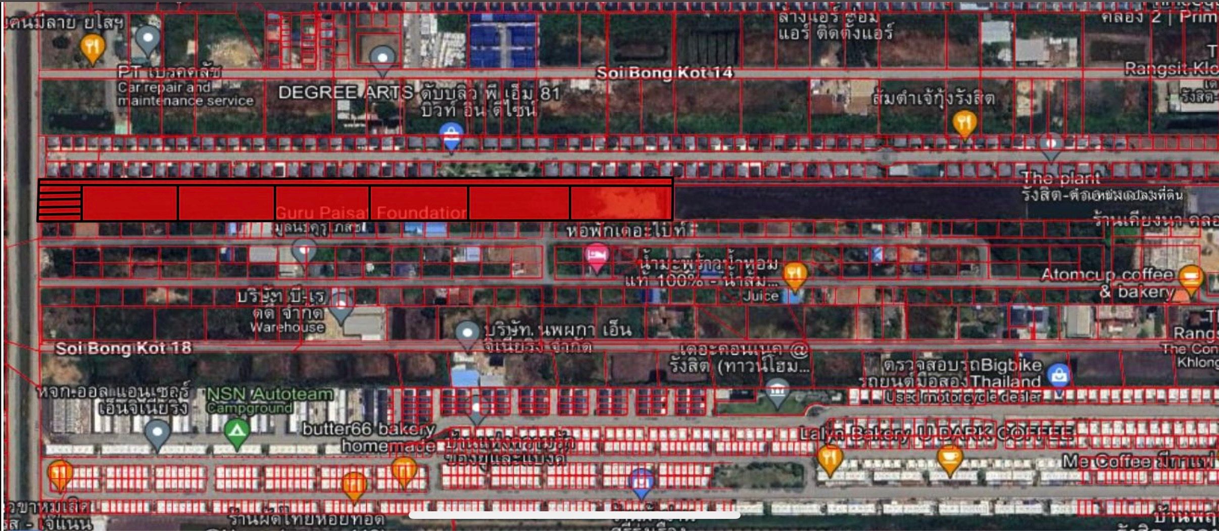 ขายที่ดินปทุมธานี แปลงสวย รวมหลายโฉนด เหมาะทำจัดสรรมาก คลองหลวง ปทุมฯ 13-2-77 ไร่.