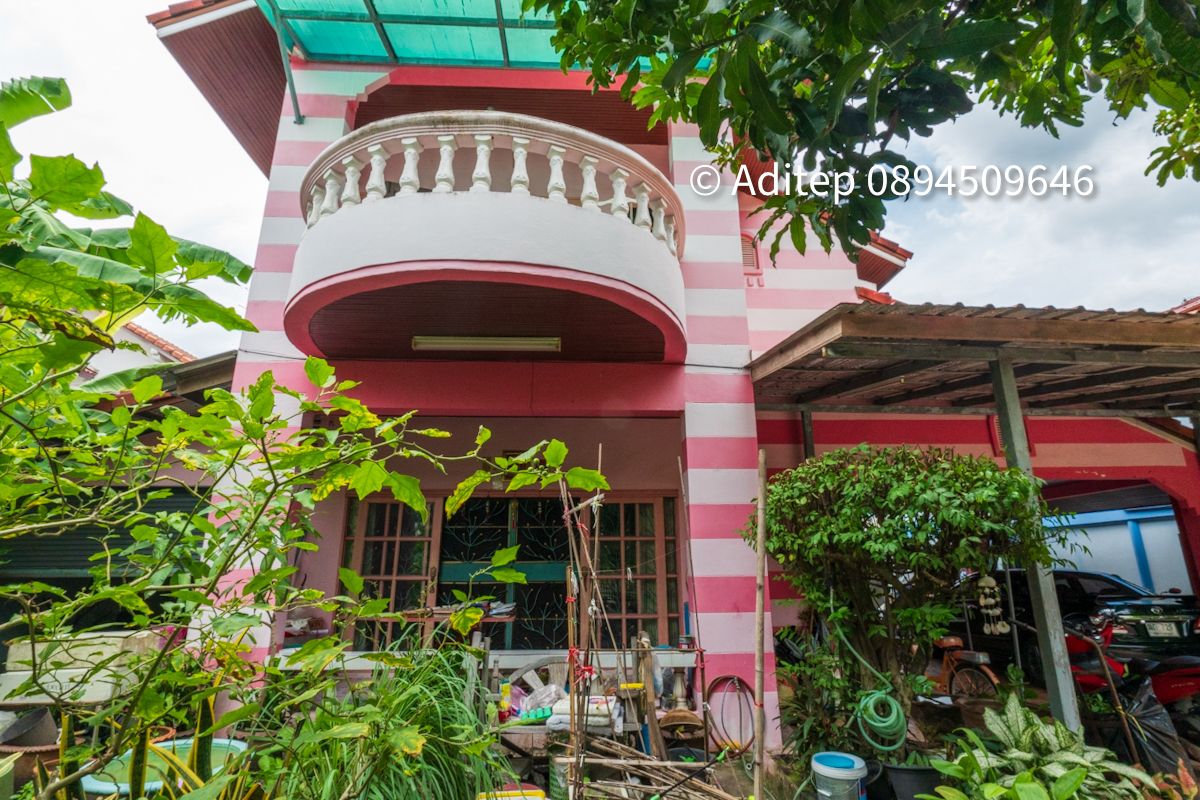 ขาย บ้านเดี่ยว 120 ตรว. หมู่บ้าน นครินทร์ การ์เด้น ร่มเกล้า 19/1 พร้อมอาคารสำนักงาน พื้นที่ใช้สอยรวม 342 ตร.ม. เหมาะทั้งในการเป็น Home Office และอยู่อาศัย