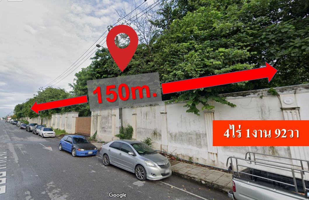 ที่ดินถนนเลียบวงแหวนรามอินทรา ใกล้ โรงงาน Honda กับ ซาฟารีเวิลด์