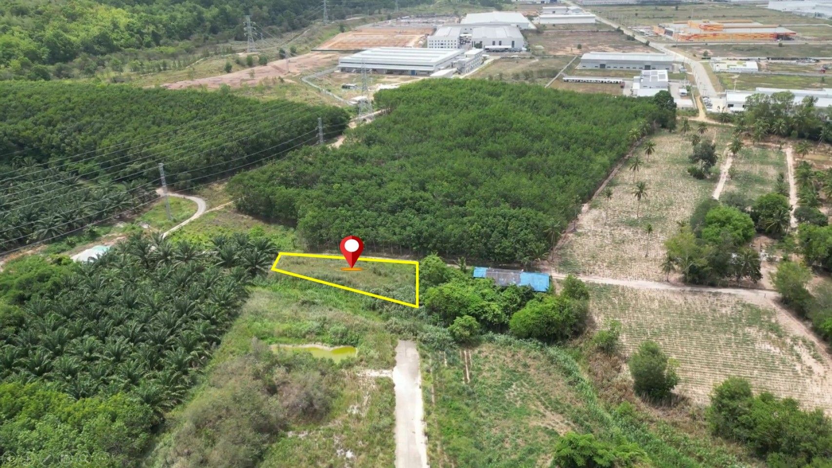 ขายที่ดิน 338 ตร.ว (ผังม่วงลาย) ใกล้ถ.331 เขาคันทรง-ศรีราชา ใกล้นิคมฯปิ่นทอง5, อีสเทิร์นซีบอร์ด2 ใกล้แยกมาบปู
