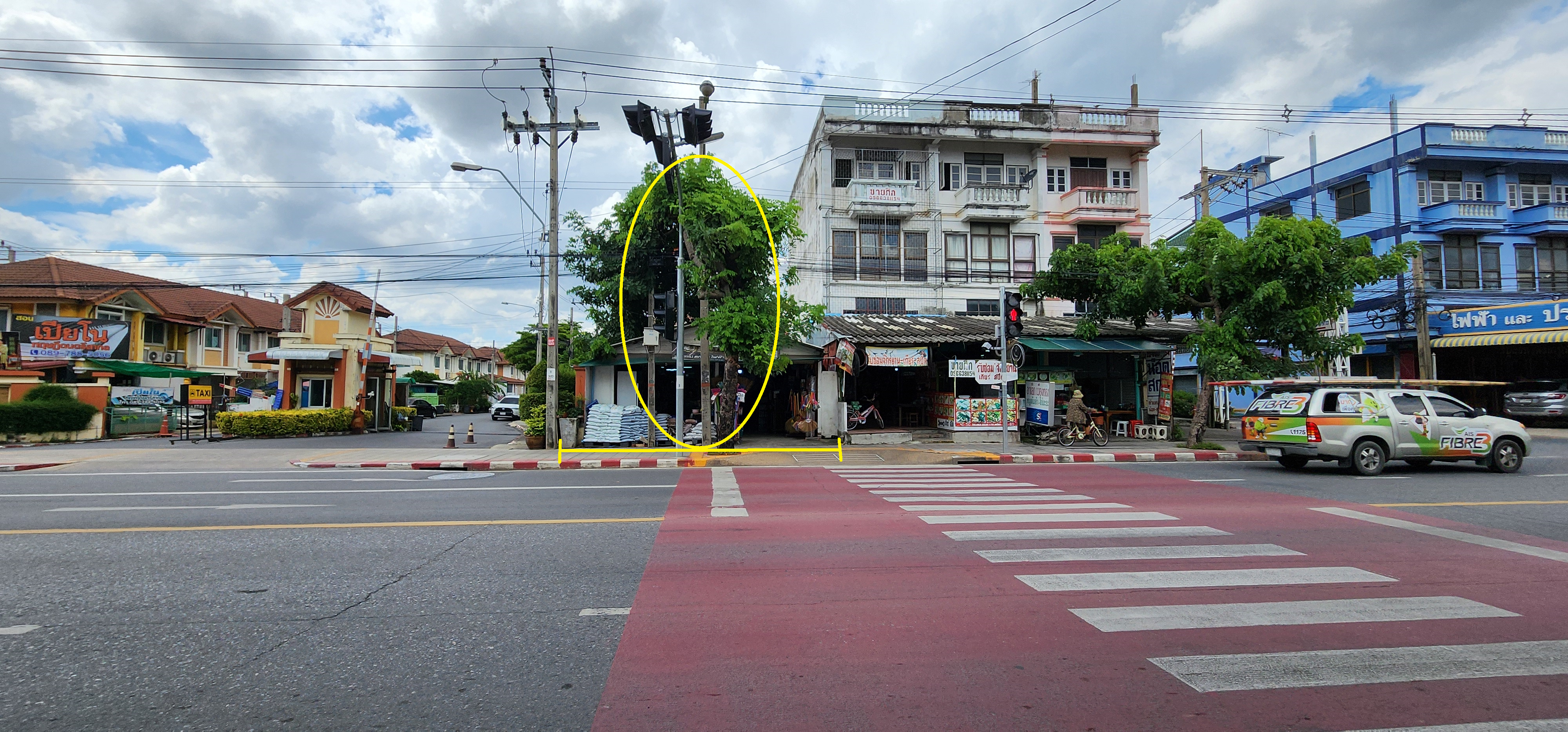 ขายที่ดินติดถนนสายไหม 41 ตรว ทำเลดี เหมาะทำค้าขาย ร้านอาหาร ทำร้านกาแฟ คาเฟ่ ร้านเสริมสวย ปล่อยให้เช่าต่อได้เลย 
