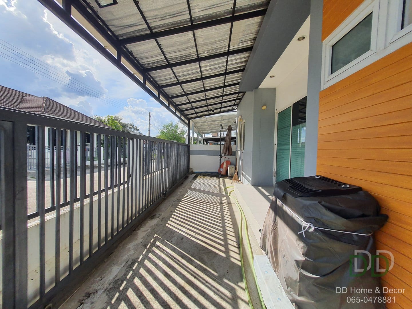 DD#0121 ขายบ้านถูกกว่าคอนโด ชั้นเดียว 2 ห้องนอน 1 ห้องน้ำ หมู่บ้านเจซีการ์เด้น สันนาเม็ง | รับโคเอเจ้น