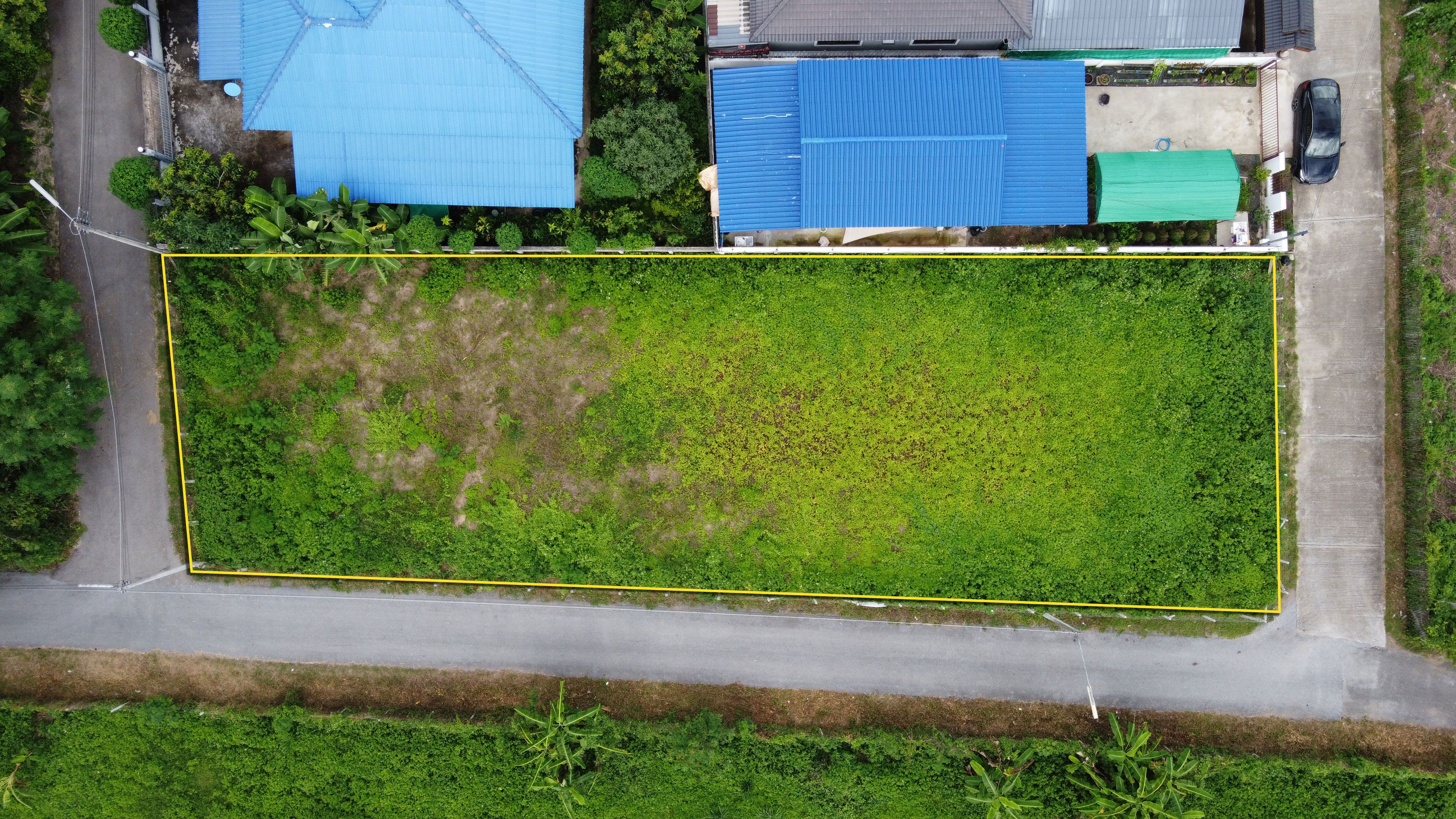 ที่ดิน 200 ตารางวา (ใกล้เซเว่น 150เมตร ติดถนน3ด้าน น้ำประปาไฟฟ้าพร้อม)