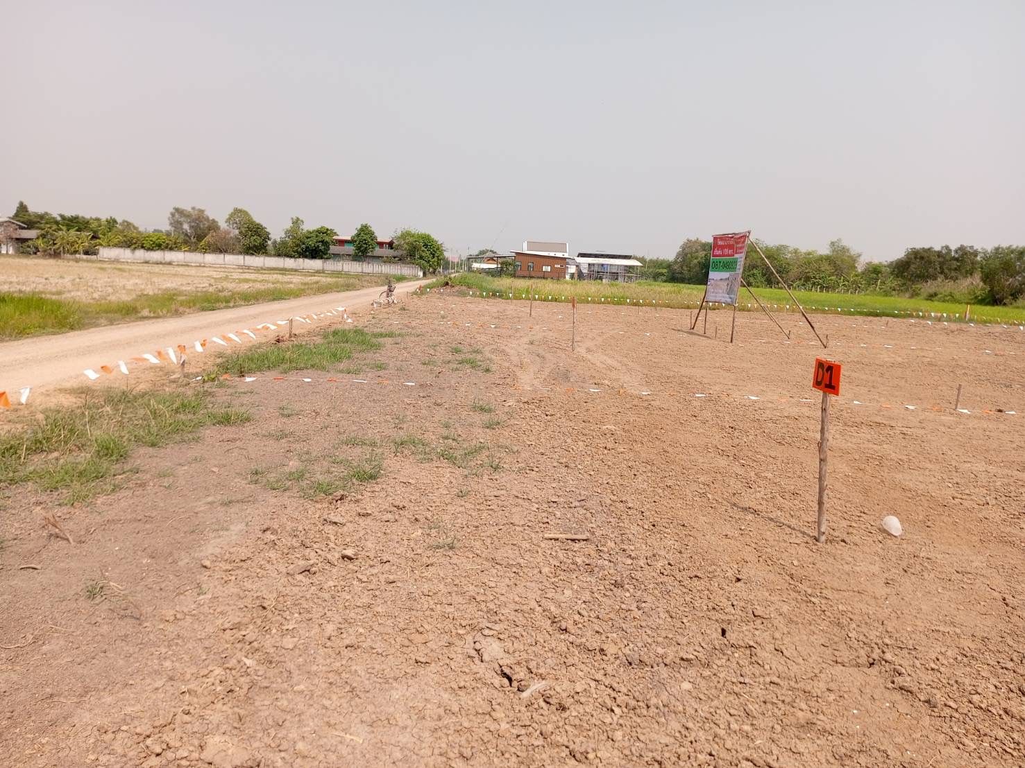ขายที่ดินสวยถมแล้ว 1 งาน มี 4 แปลง คลองหลวง-คลองห้าตะวันตก Land for Sale – Filled & Scenic- Khlong Luang Khlong Ha (West side)