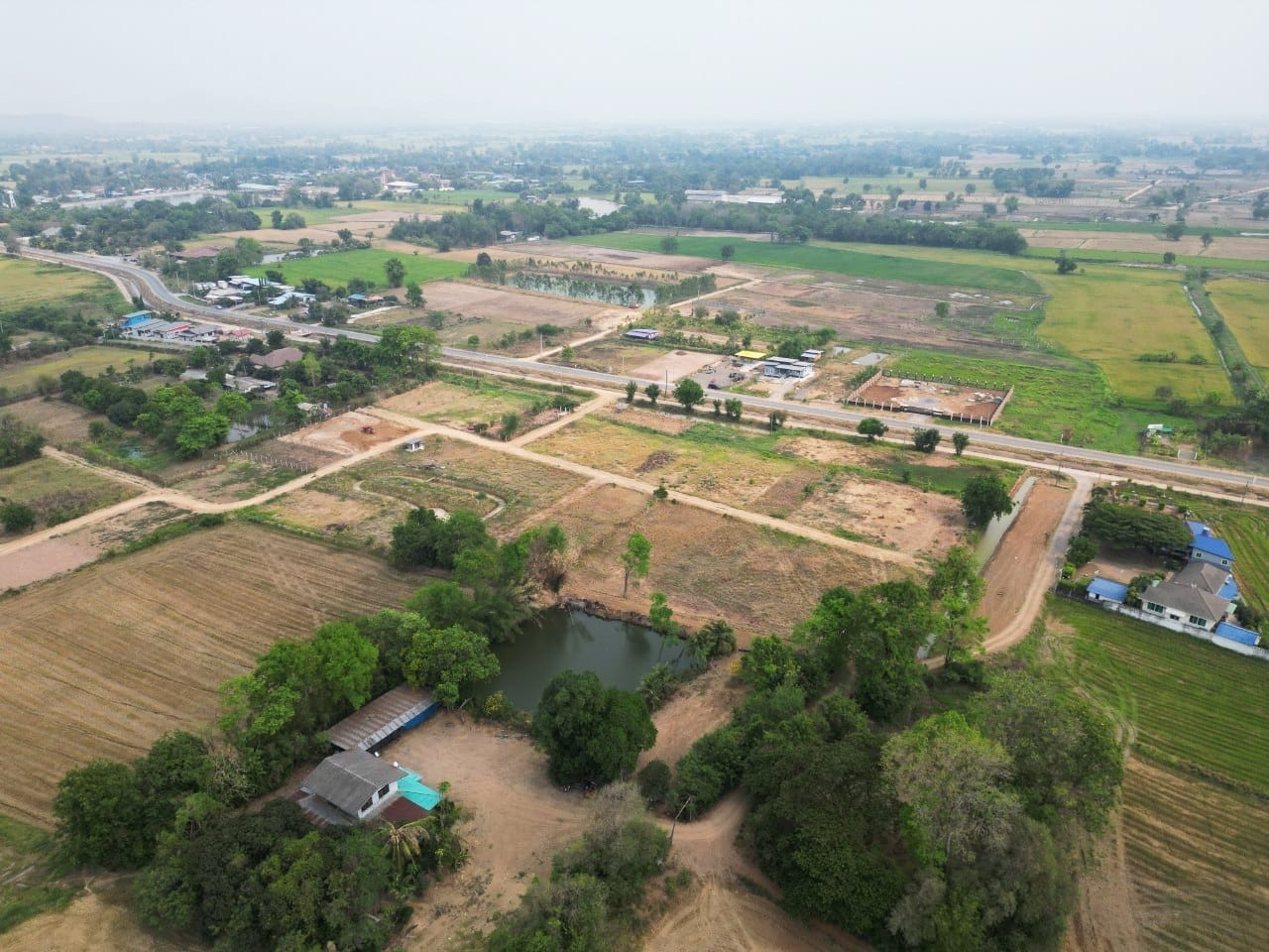 ขายที่ดิน ผ่อนได้ ติดถนนคลอง ต.หนองโน อ.เมือง จ.สระบุรี 2 งาน