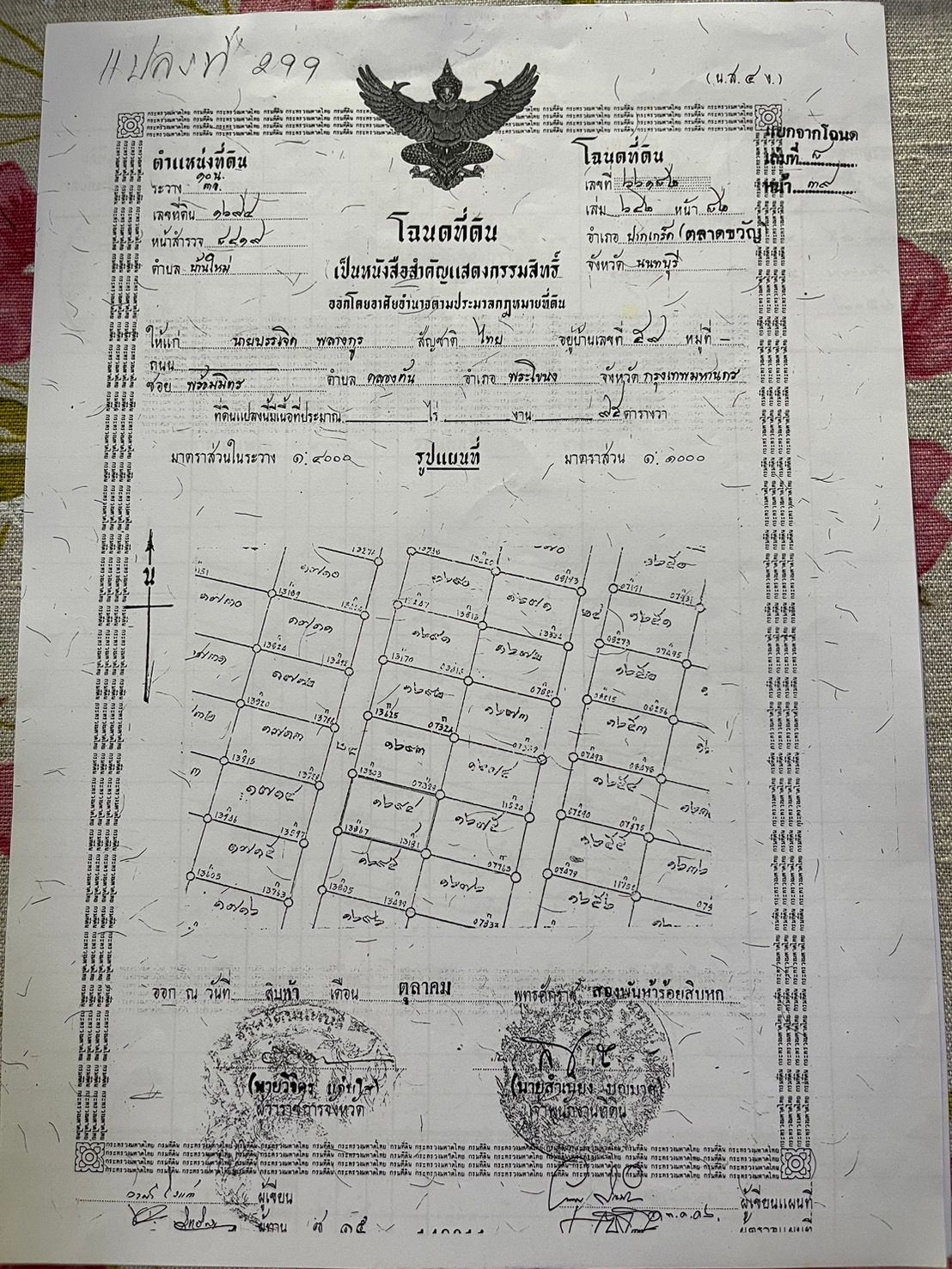 ขายที่ดิน ปากเกร็ด นนทบุรี 190 ตร.ว