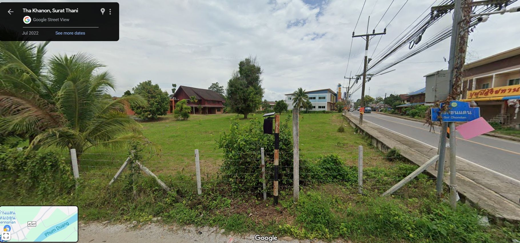 บ้านพร้อมที่ดิน สุราษฎร์ธานี อ.คีรีรัฐนิคม ในชุมชม วิวเขา ใกล้ที่ว่าการอำเภอ