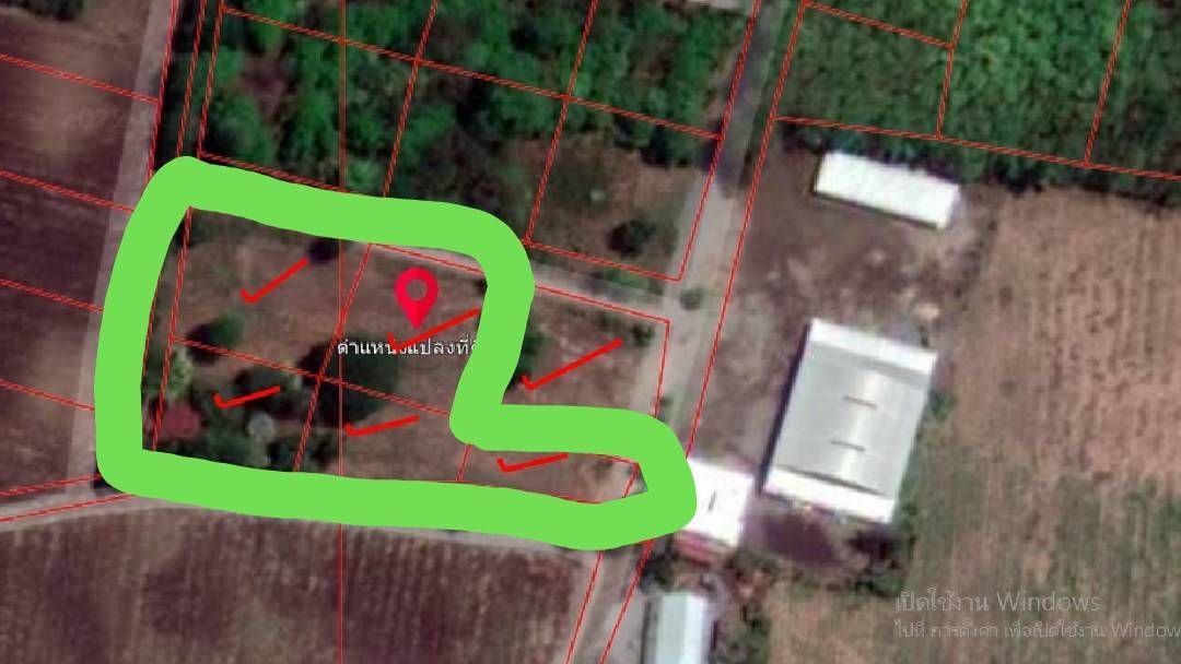ขายที่ดินพร้อมบ้าน 2 หลัง ในทุ่งดินดำรีสอร์ท จ.สุพรรณบุรี 