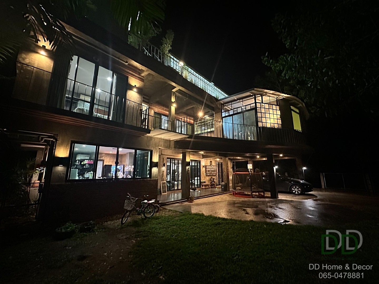DD-0224 ขายบ้านสวย 3 ชั้น 5 ห้องนอน วิวภูเขาและป่าไม้ ให้ รร.โฟร์ซีซั่นแม่ริม