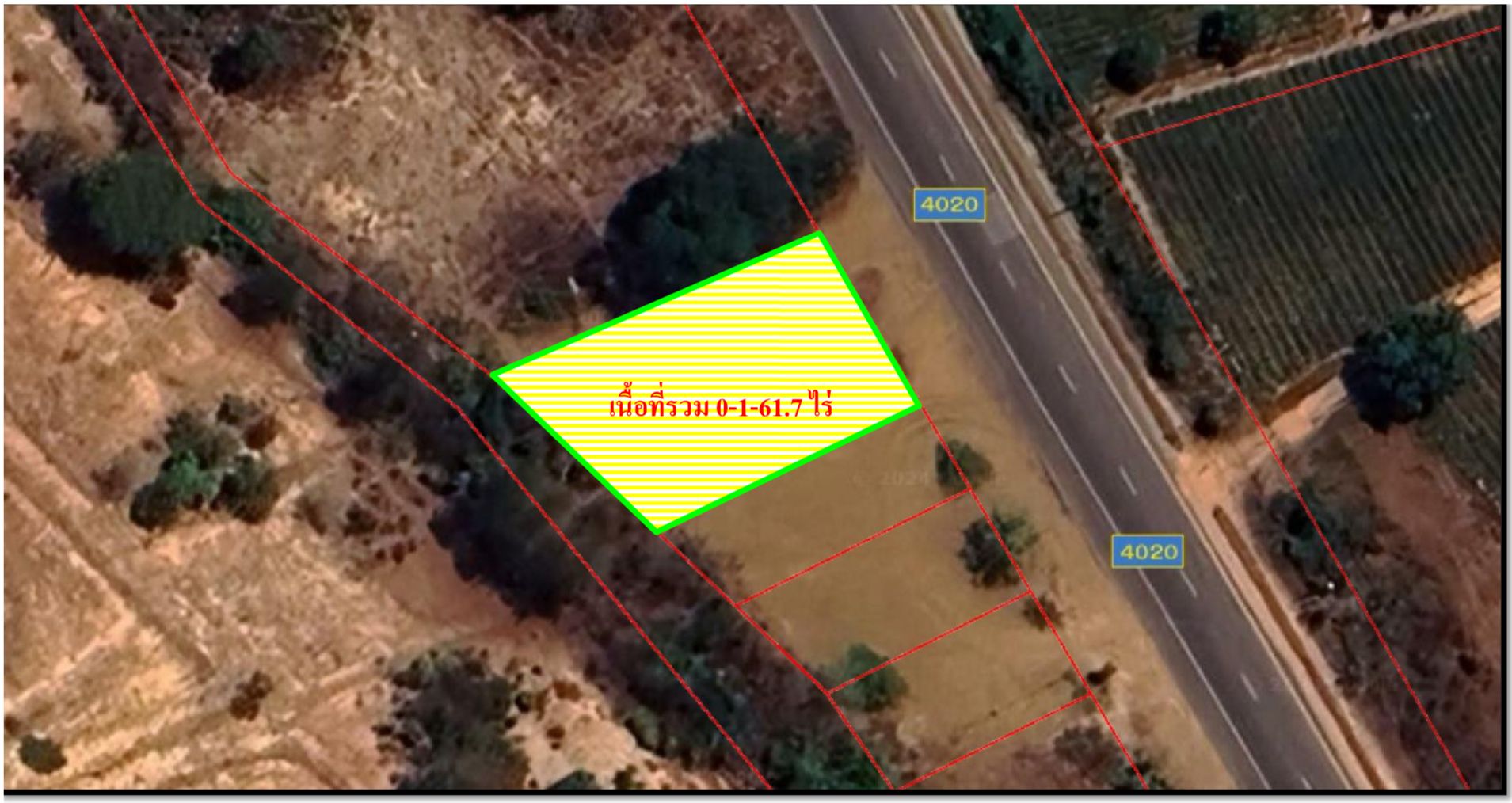 📢 ขายที่ดินวิวเขา ถมแล้ว ติดถนนสายปราณบุรี-สามร้อยยอด (ปข 4020)