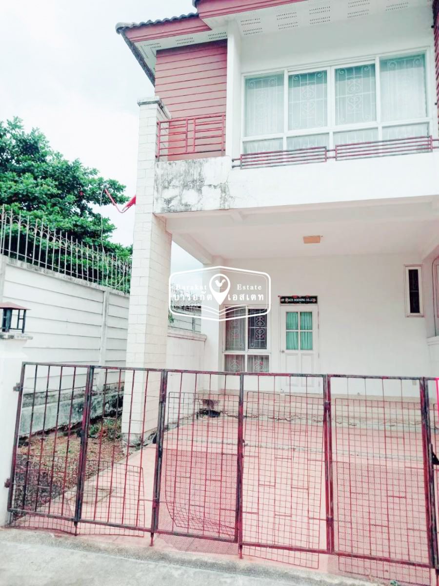 โปรดีๆผ่อนได้ ทาวน์โฮมหลังริม บ้านภัทรา กรุงเทพกรีฑา 32 ตร.วา 2 ชั้น 2 ห้องนอน 3 ห้องน้ำ สะพานสูง กรุงเทพ