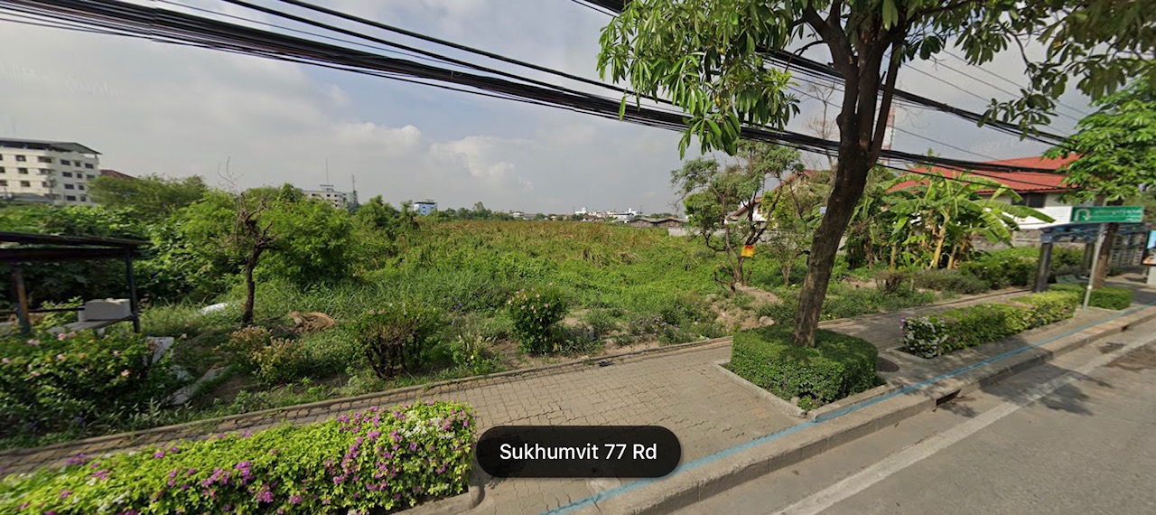 ที่ดินติดถนนใหญ่ หน้าซอยอ่อนนุช 88 ขนาด 6 ไร่ 2 งาน