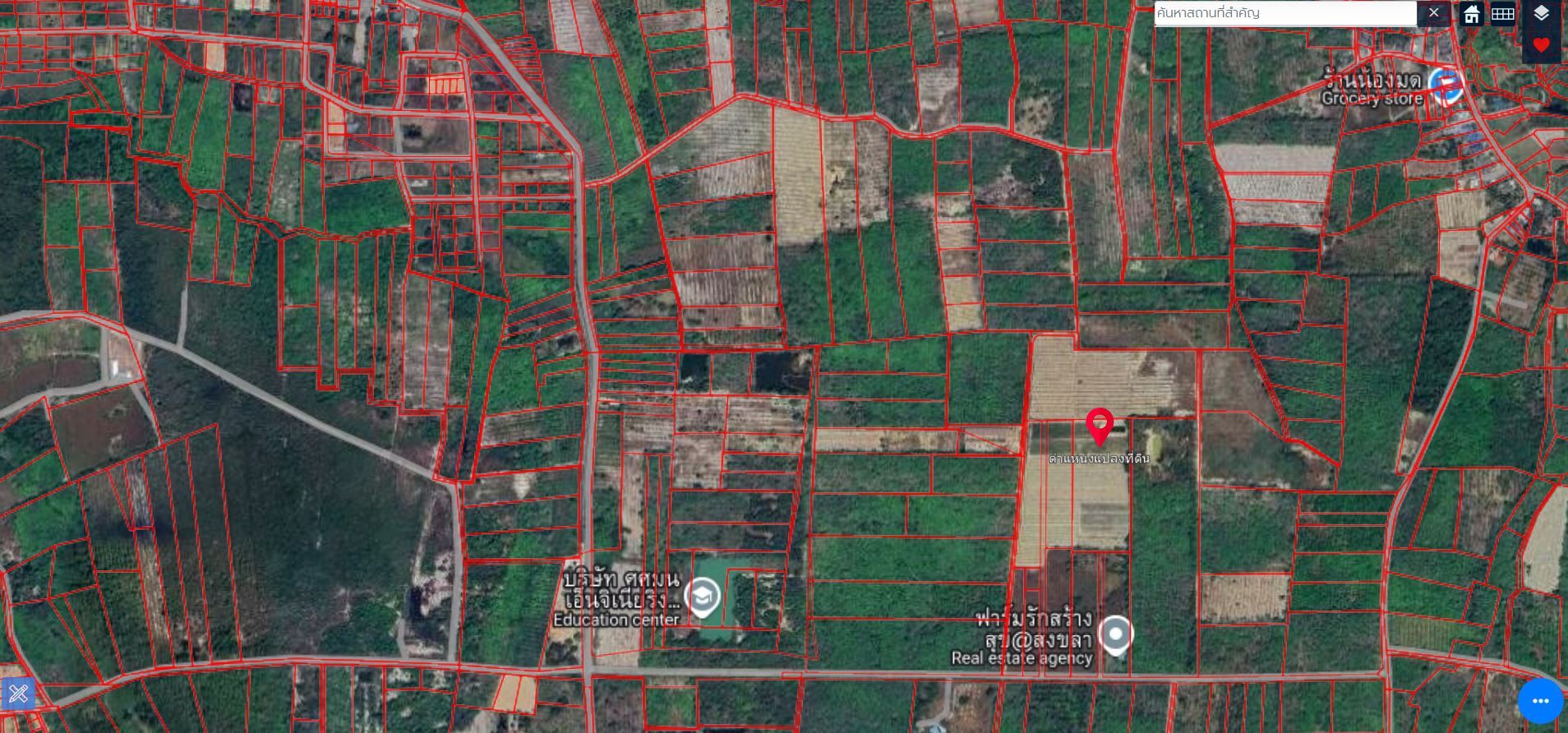 ที่ดินผืนใหญ่ น้ำไม่ท่วม ทำเลทองเห็นวิวเกาะยอ ปรับพื้นที่แล้วเตรียมทำโครงการบ้านจัดสรร