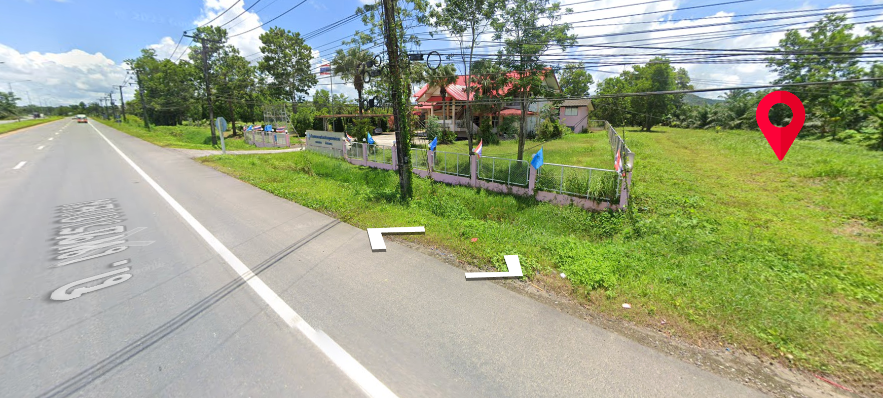 ขายที่ดินระนอง อ.กระบุรี ติดถนนเพชรเกษม