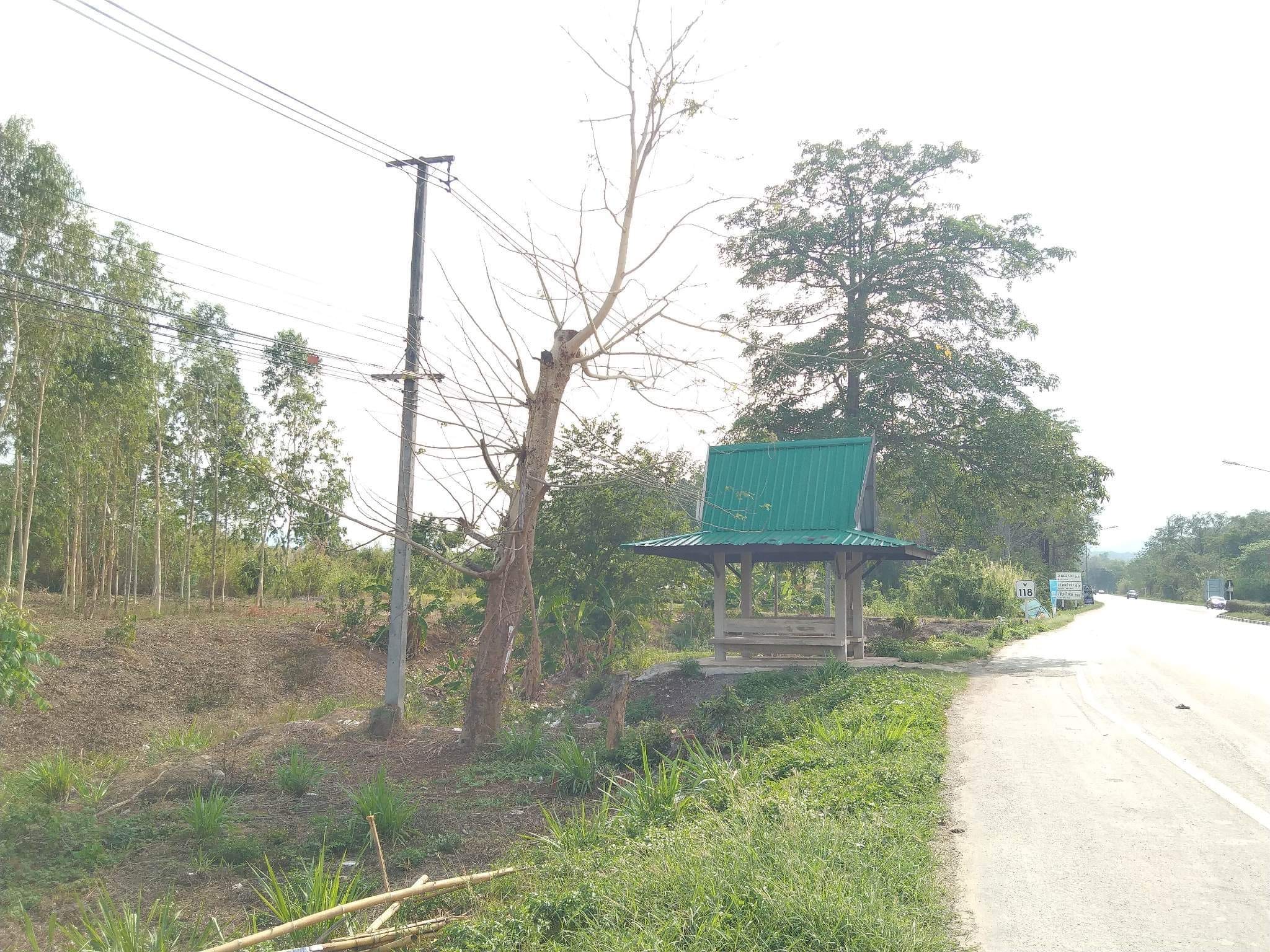 ที่ดินติดถนน