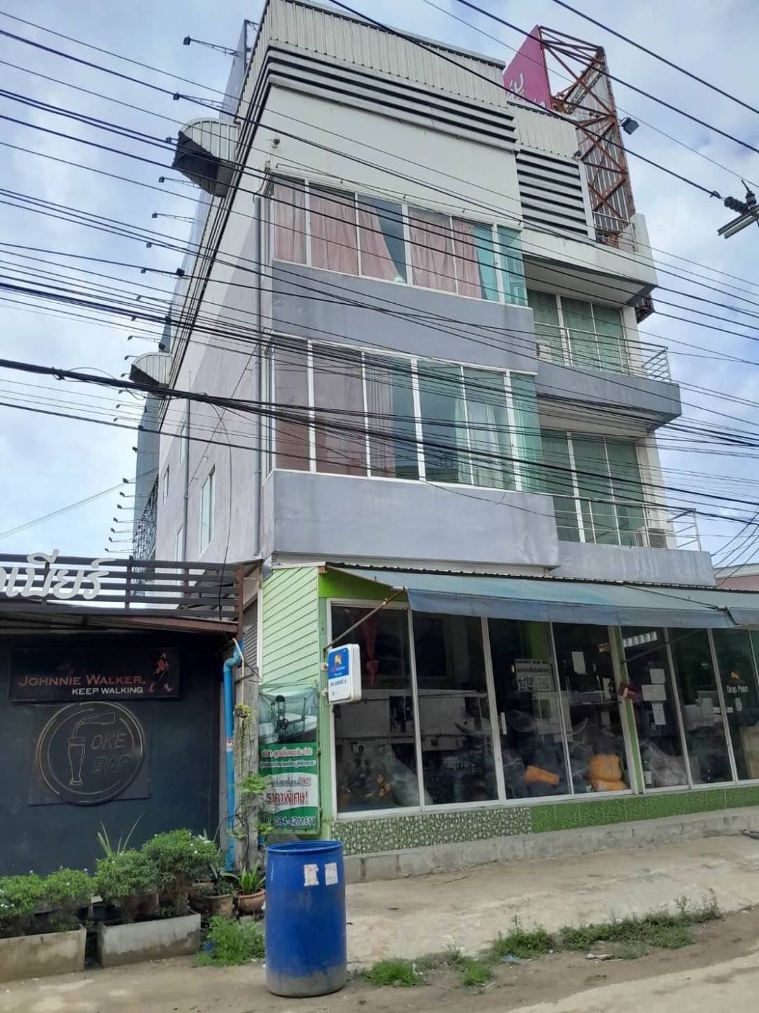 อาคารพาณิชย์ 4 ชั้น ติดถนนจอมทองบูรณะ ราษฎร์บูรณะ กรุงเทพฯ