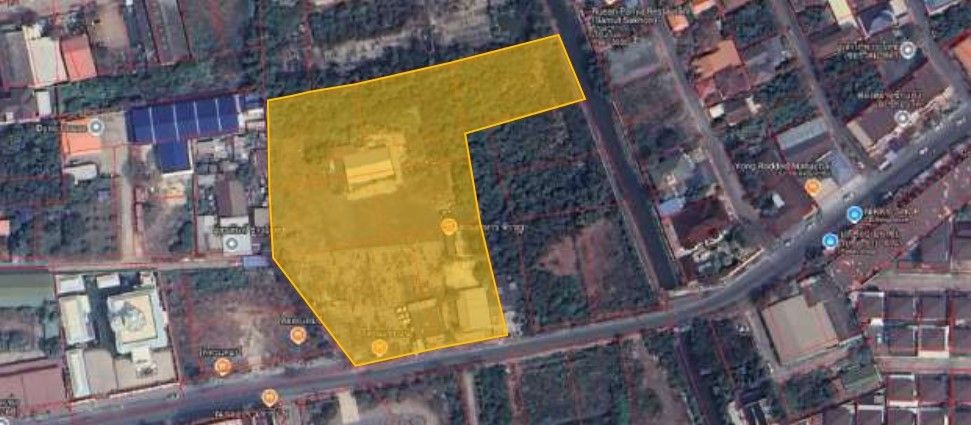 ที่ดินเปล่ามหาชัย ติดถนนหน้ากว้าง 70 เมตร