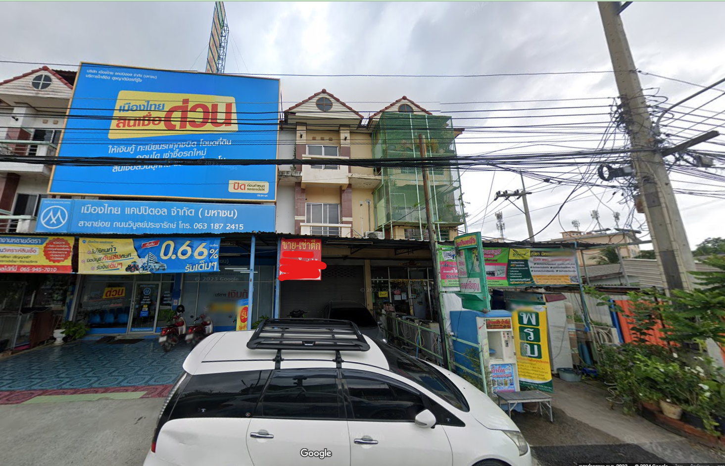 ขายอาคารพาณิชย์3คูหา3ชั้น66ตรว.ม.6.ต.ดอนหัวฬ่อ อ.เมือง จ.ชลบุรี ในนิคมฯอมตะนคร 