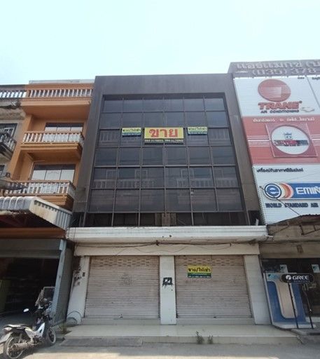 ที่ดินพร้อมตึกแถว 3 ชั้น 2 คูหา อ.เสนา จ.อยุธยา