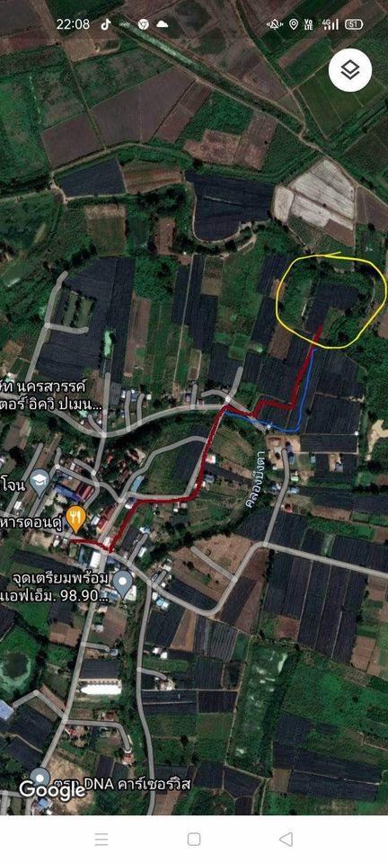 ที่ดินแปลงใหญ่เหมาะทำไร่ ทำสวน 9-2-78