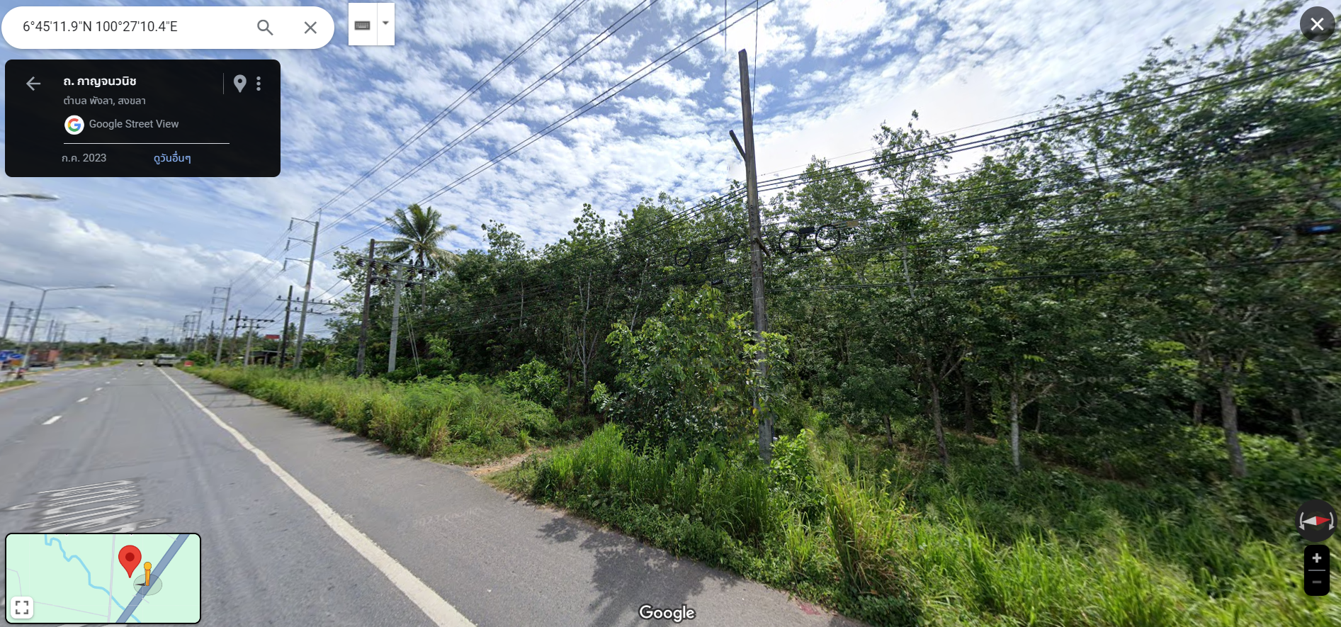 ขายที่ดินสงขลา ทำเลงาม แปลงสวย พร้อมลงทุน สะเดา สงขลา 13-2-60 ไร่