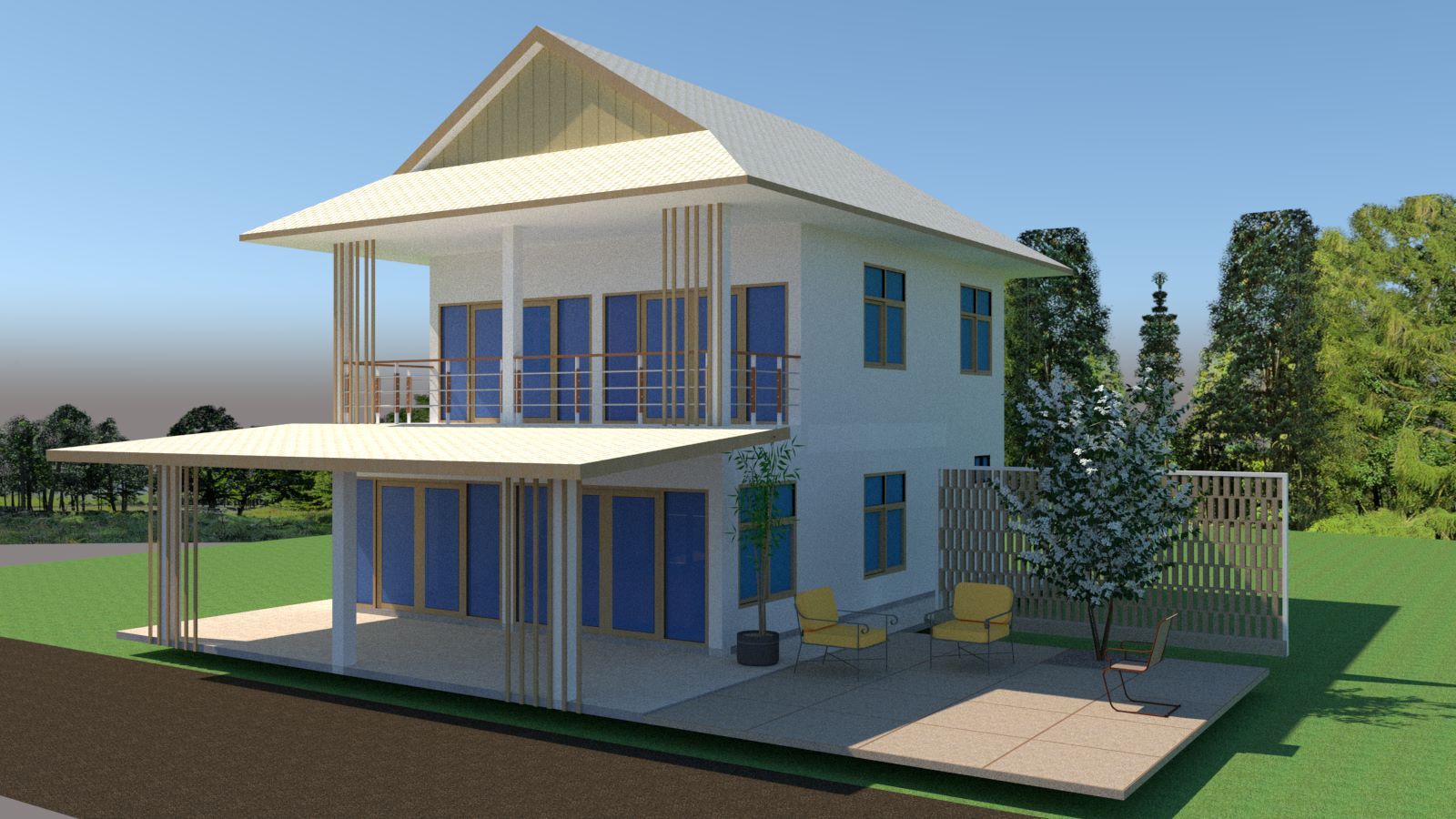 ❤️ ใกล้ ทะเล ภูเขา บ้านเดี่ยว 2 ชั้น 3 ห้องนอน 2 ห้องน้ำ ❤️ Near Beach & Mountains 2 Storey Single House 3 Bedroom 2 Baht room อ่าวน้อย เมืองประจวบคีรีขันธ์ Ao Noi Prachuap Khiri Khan
