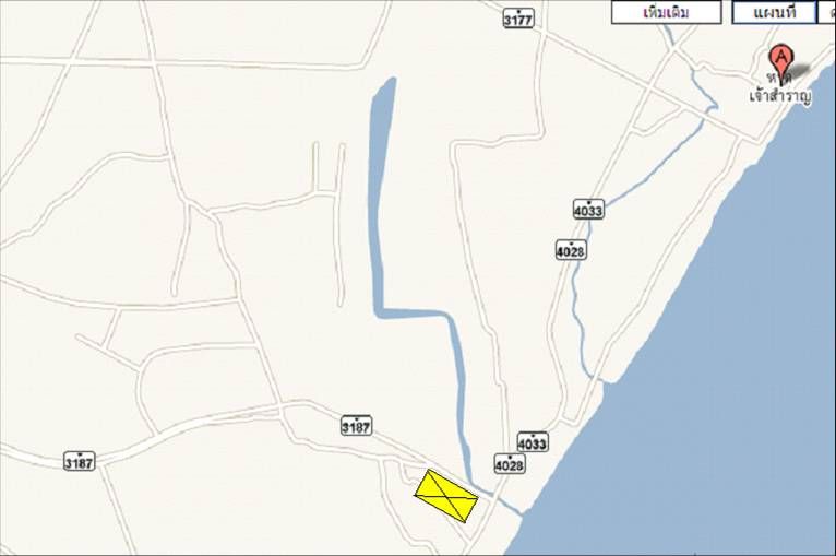 ขายที่ดิน 9 ไร่ หาดเจ้าสำราญ ห่างจากทะเล 300 เมตร จังหวัดเพชรบุรี
