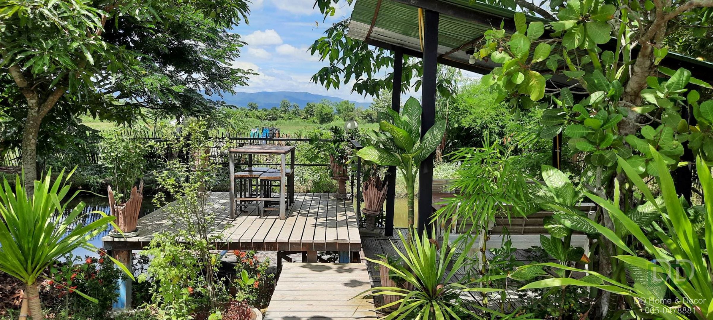 DD#0029 ขายบ้านสวน อ.แม่ริม เชียงใหม่ พร้อมอุปกรณ์ประกอบกิจการร้านอาหาร