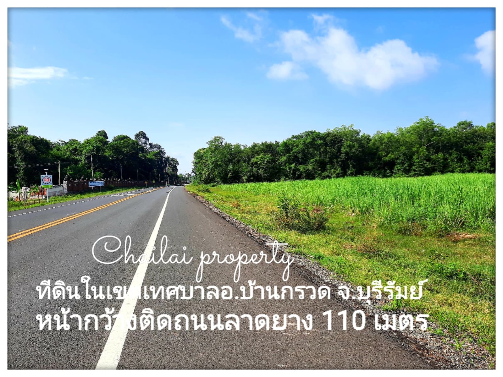 ที่ดินเปล่า บ้านกรวด บุรีรัมย์ 11-3-17