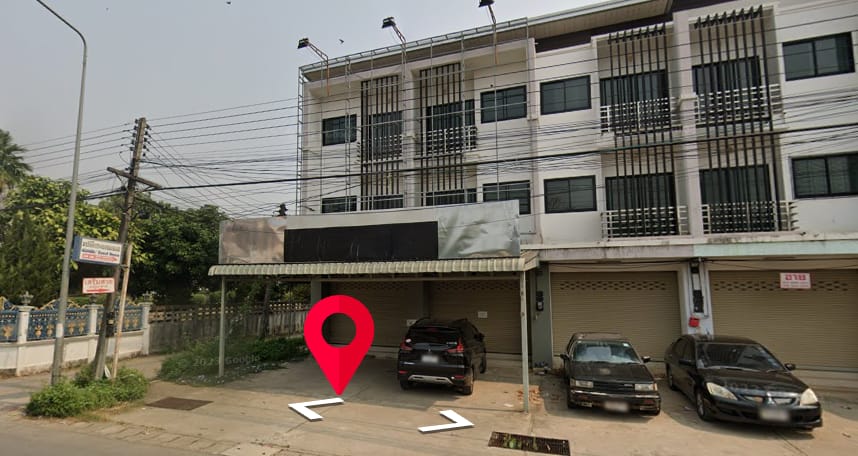 อาคารพาณิชย์ 3 ชั้น 2 คูหา ใกล้วัดร่องเสือเต้น เมืองเชียงราย 0-0-94.1