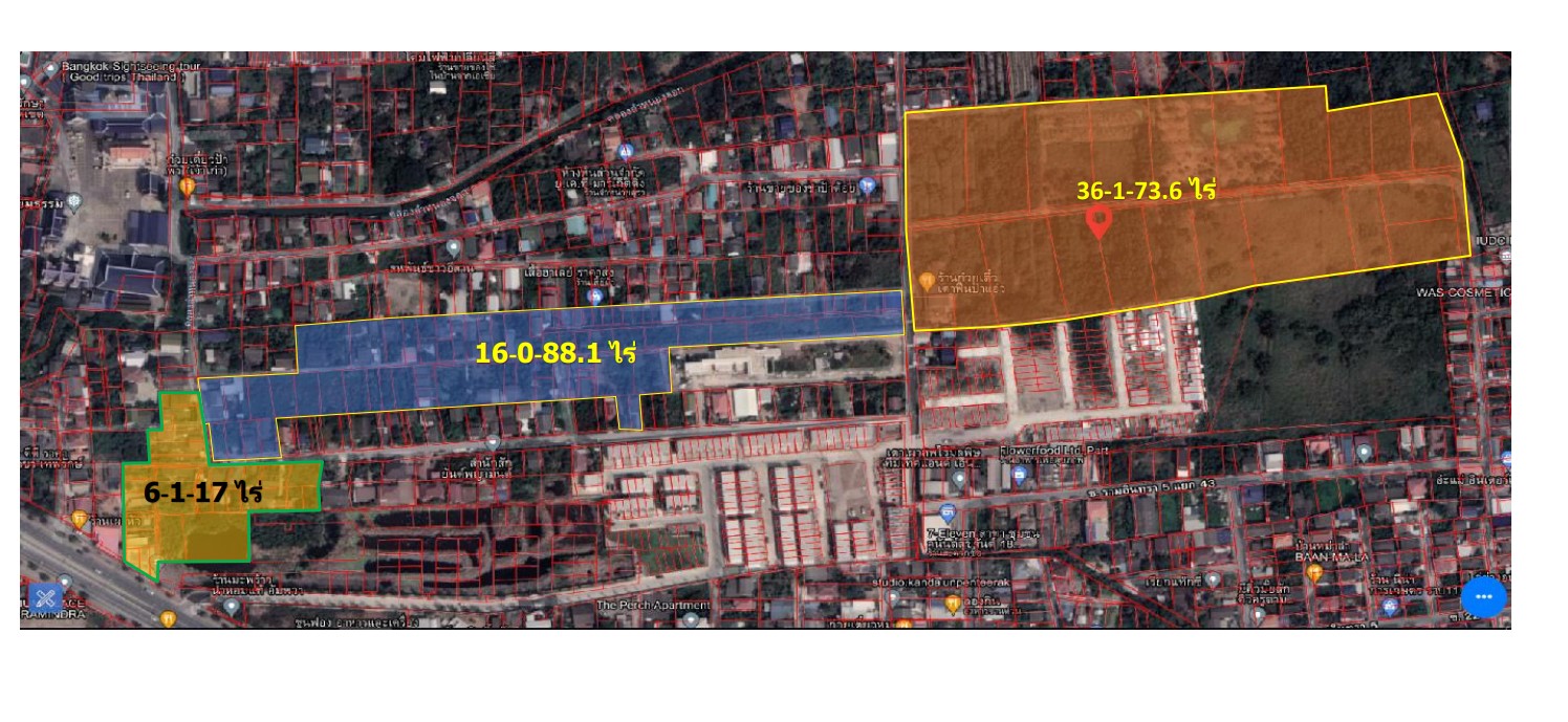 ขายที่ดินกรุงเทพฯ เขตบางเขน 58-3-78.7