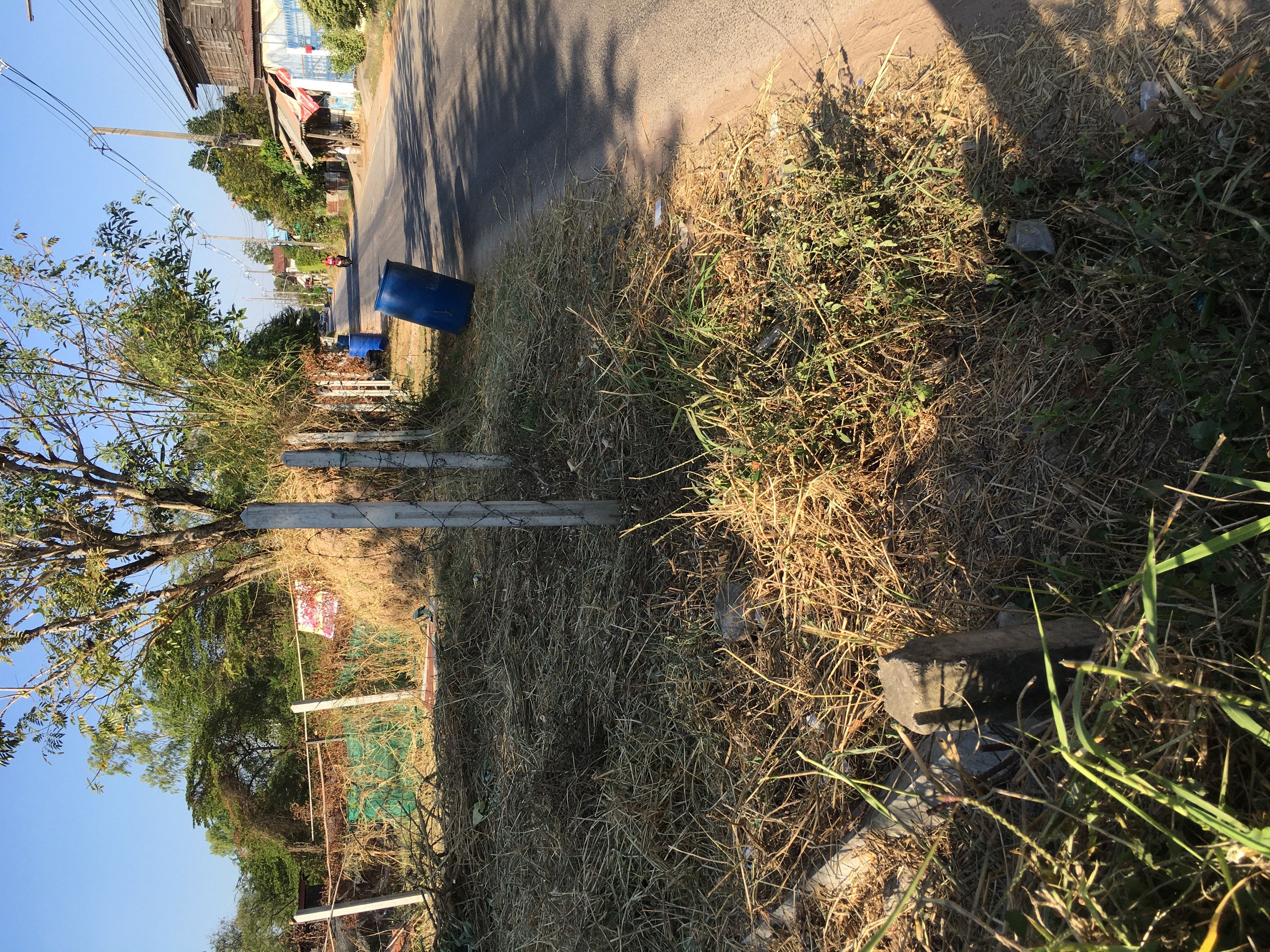 ที่ดินติดถนนซอย ในย่านที่อยู่อาศัย ในเขตเทศบาลเมืองกระนวน ห่างจากถนนหลักทางหลวง 2039 เพียง 280 เมตร