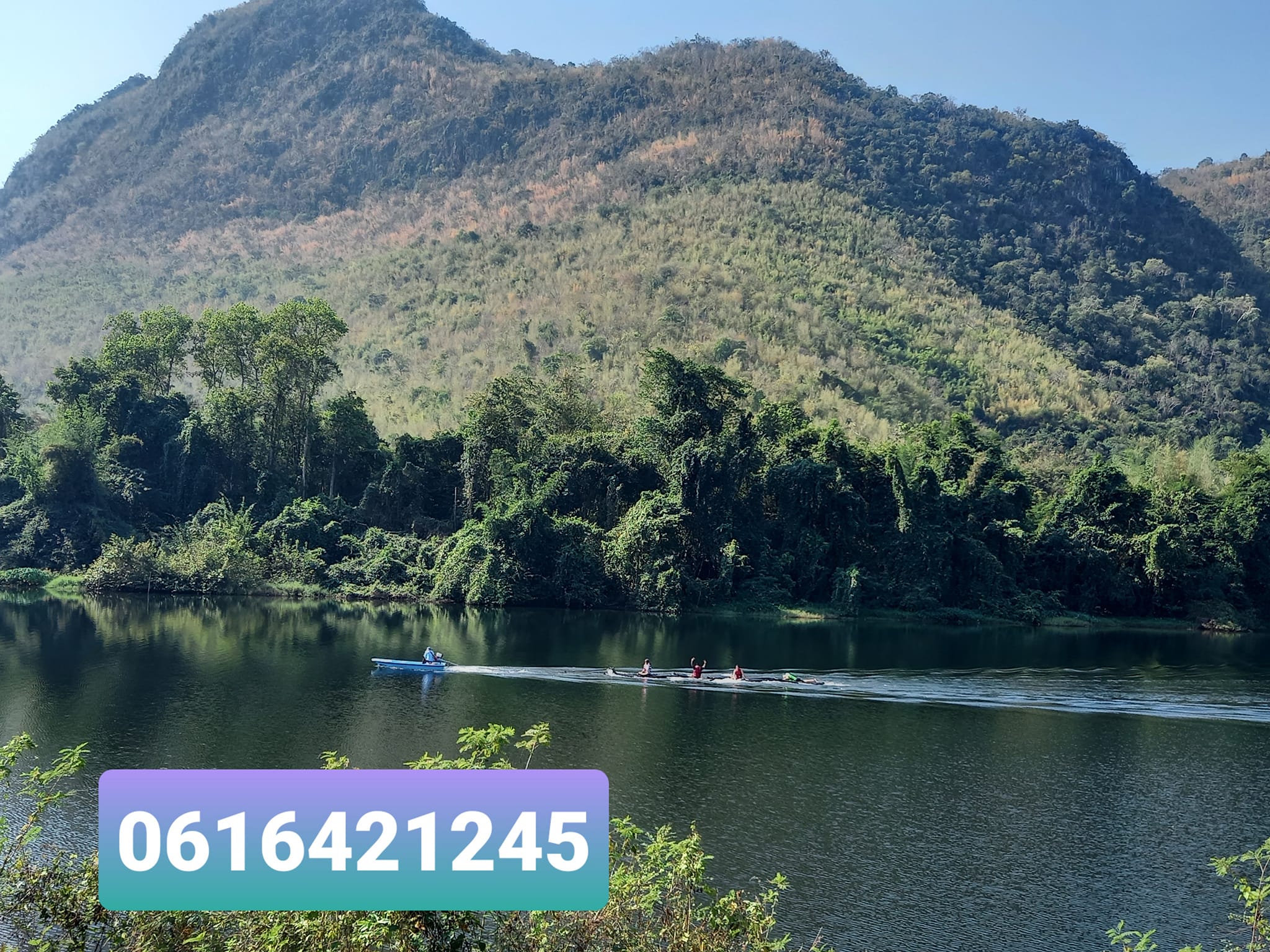 ที่ดินวิวภูเขาติดแม่น้ำ กาญจนบุรี 7-3-28