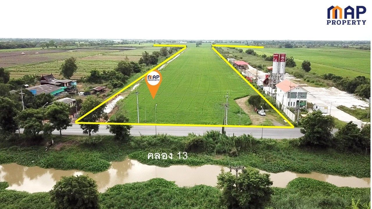 ขายที่ดินแปลงใหญ่ ติดถนน 2 ด้านหัวท้าย 290 ไร่