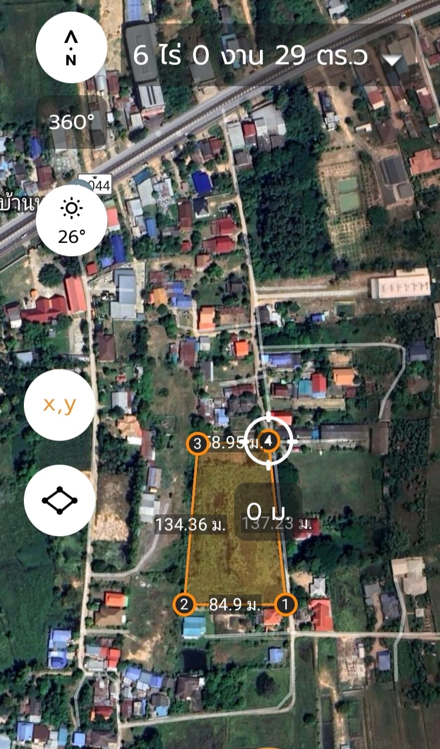 ขายที่ดินร้อยเอ็ด ธวัชบุรี 4-0-0