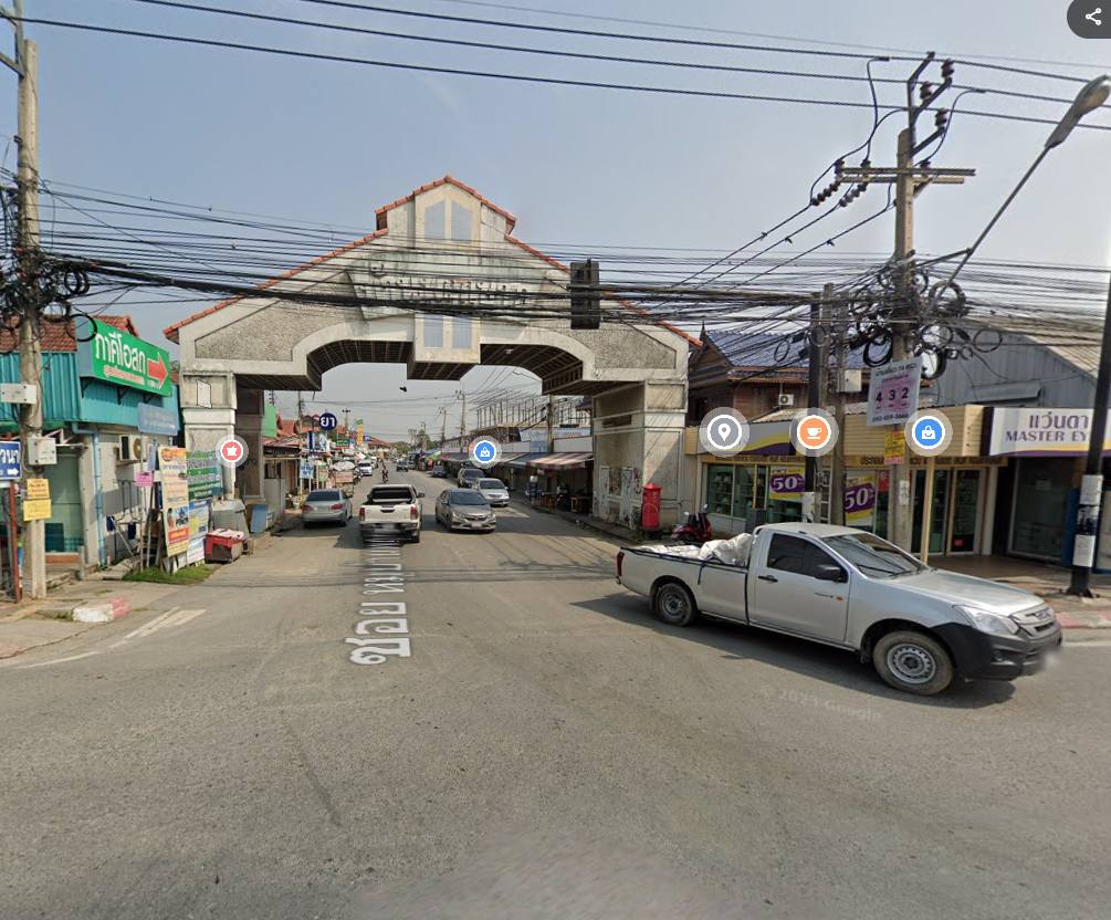 ขายที่ดินนนทบุรี บางบัวทอง ที่ดินทำเลสวย หน้ากว้างติดถนน 43 ม.  เข้าทาง "บ้านพฤกษา 3 ซ.วัดลาดปลาดุก" 2-3-89 ไร่.