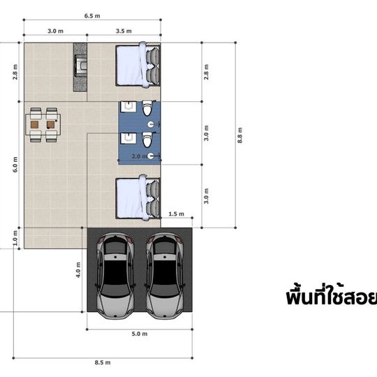 บ้านสั่งสร้าง ในหมู่บ้านลานทอง เมือง เชียงราย 52 ตรว.
