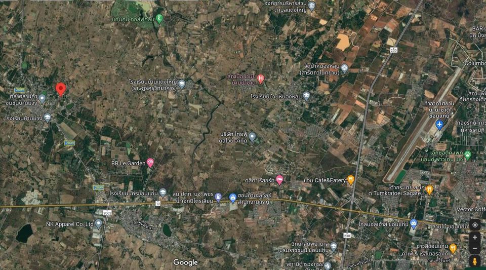 ที่ดินเหมาะแก่การปลูกที่พักอาศัย 91 ตรว.