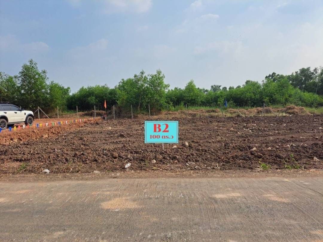ขายที่ดินปทุมฯ ที่ดินแปลงสวย แบ่งขาย ในแหล่งชุมชน หนองเสือ ปทุมฯ 0-1-0
