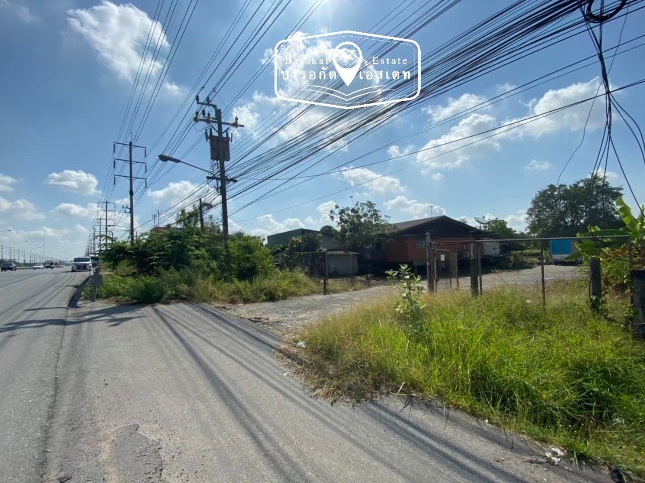 ที่สวยติดถนนสุวินทวงค์ ราคาดีน่าลงทุน เขตหนองจอก จังหวัดกรุงเทพฯ